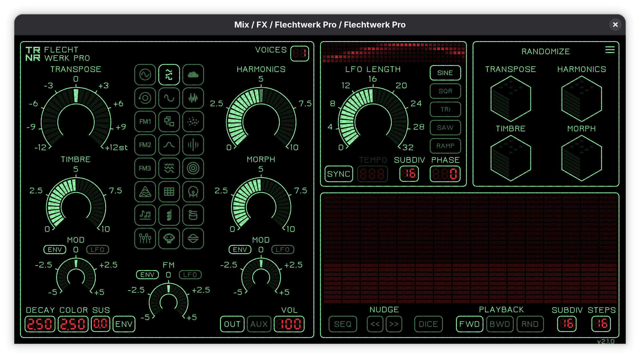 Flechtwerk Pro, Ternär Music Technology Flechtwerk Pro