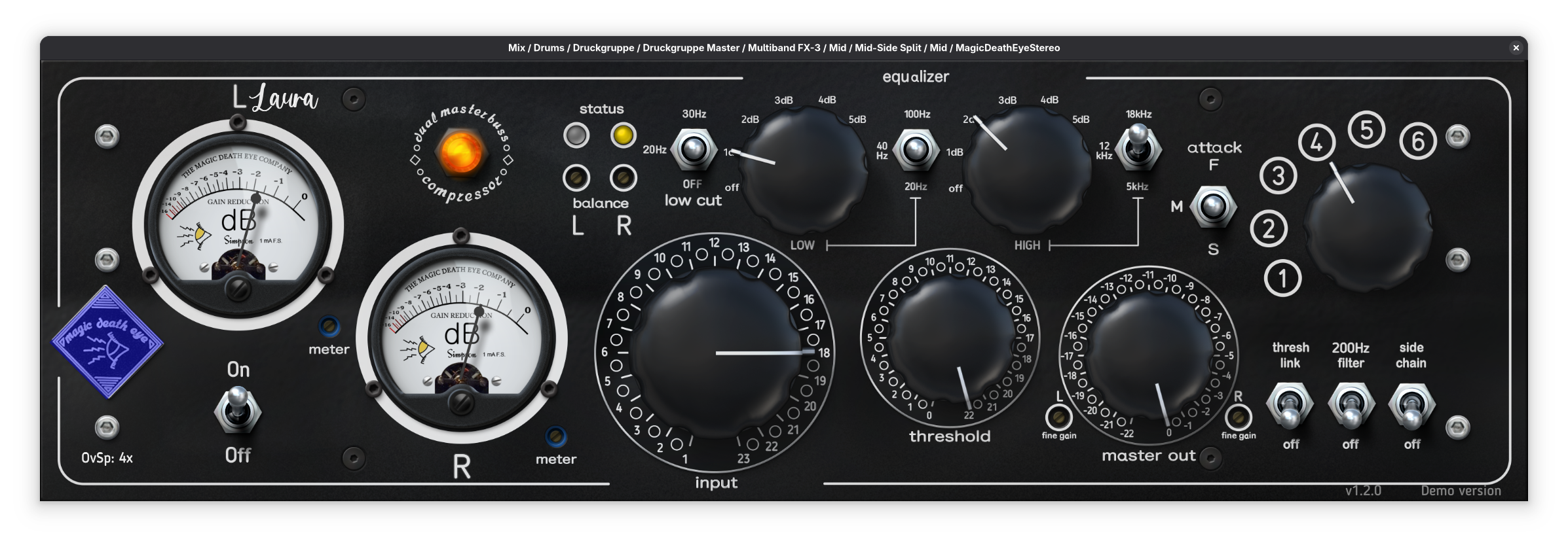 MagicDeathEyeStereo, DDMF MagicDeathEyeStereo