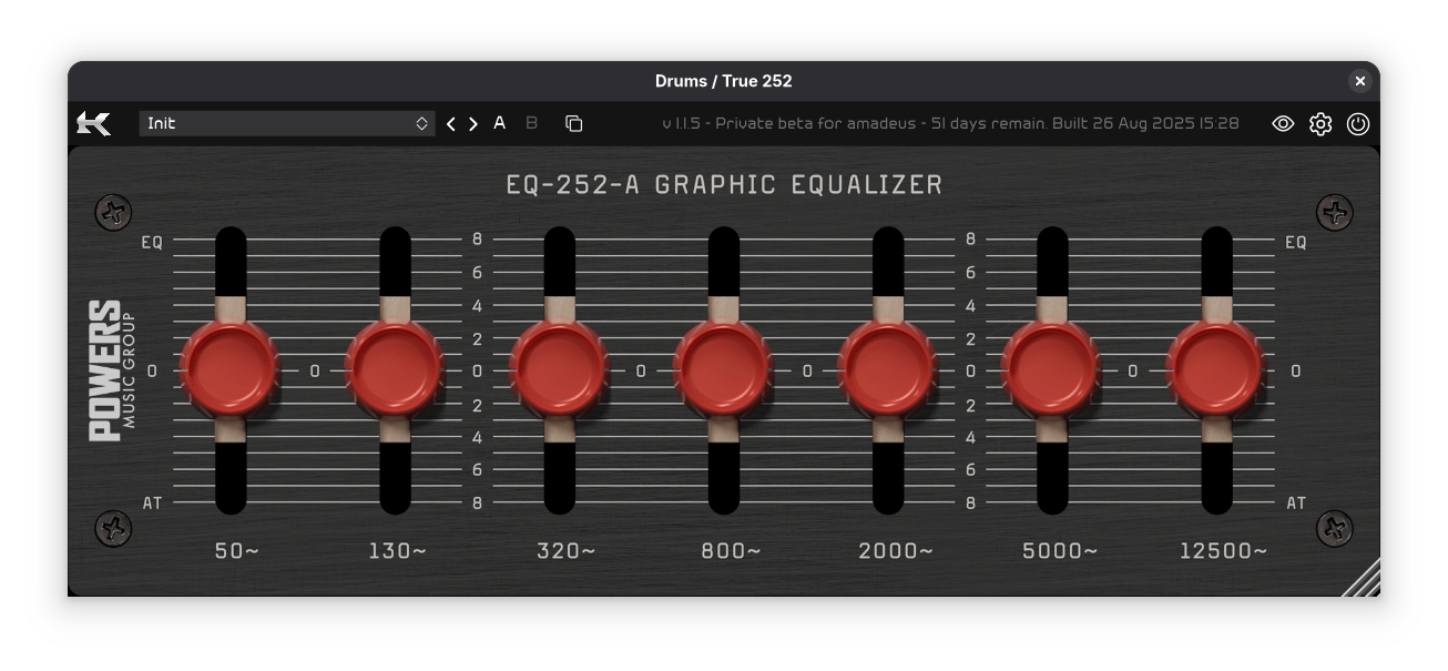 True 252, Kazrog True 252