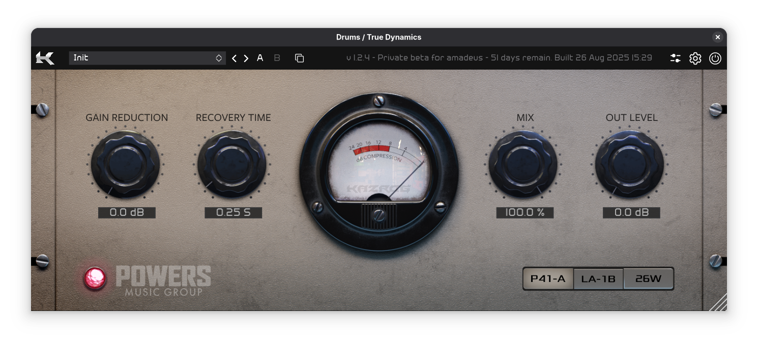 True Dynamics, Kazrog True Dynamics