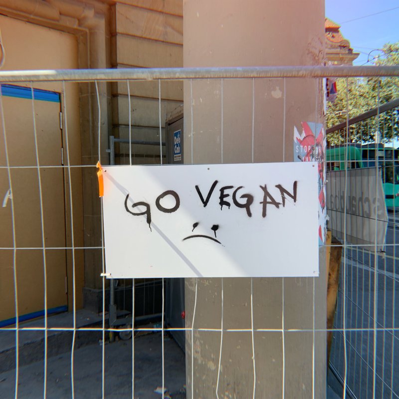 Go vegan :(