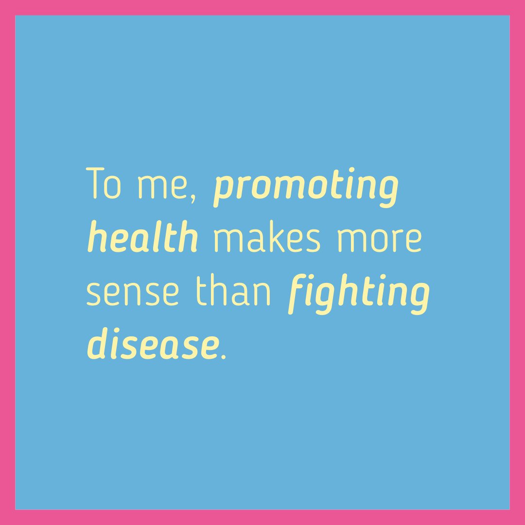 Promoting health