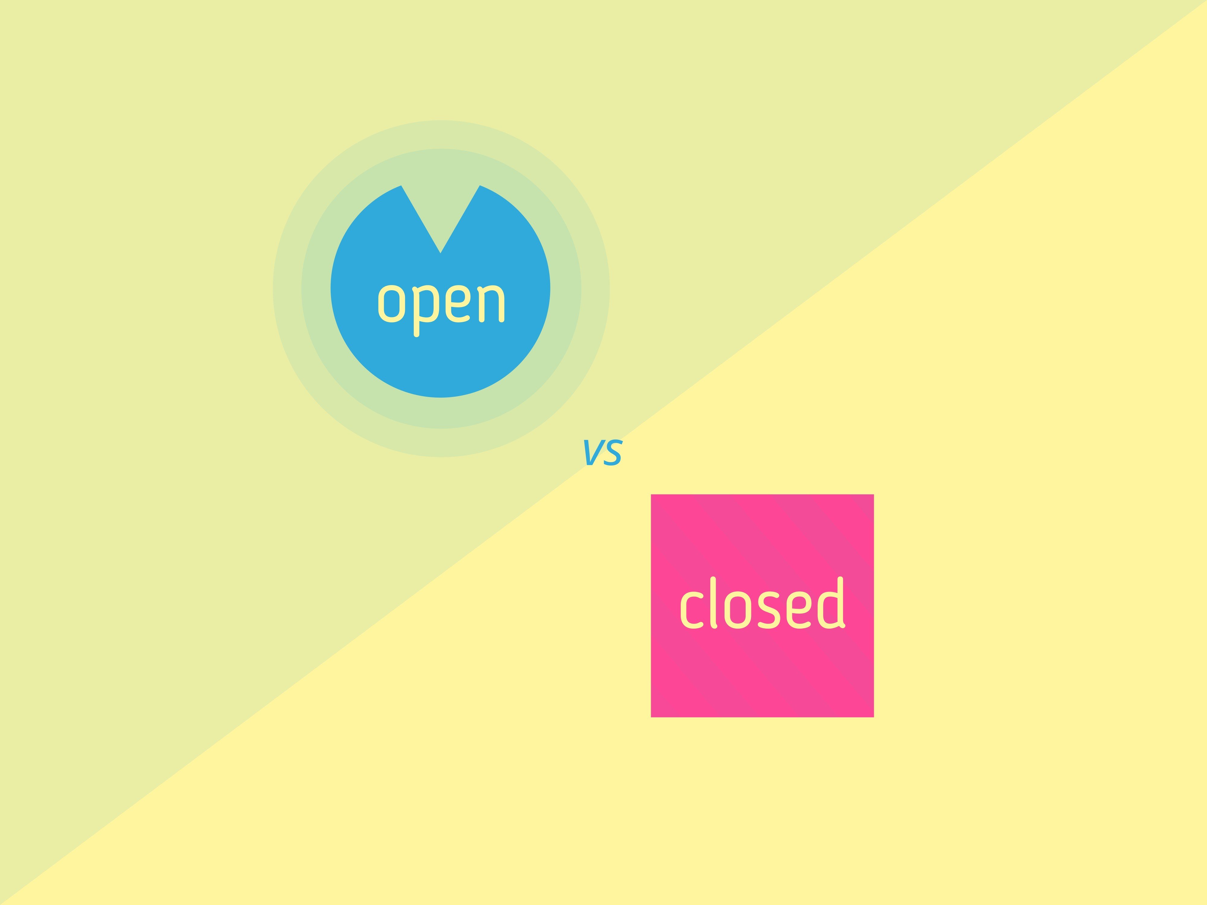 Open vs Closed Source apps